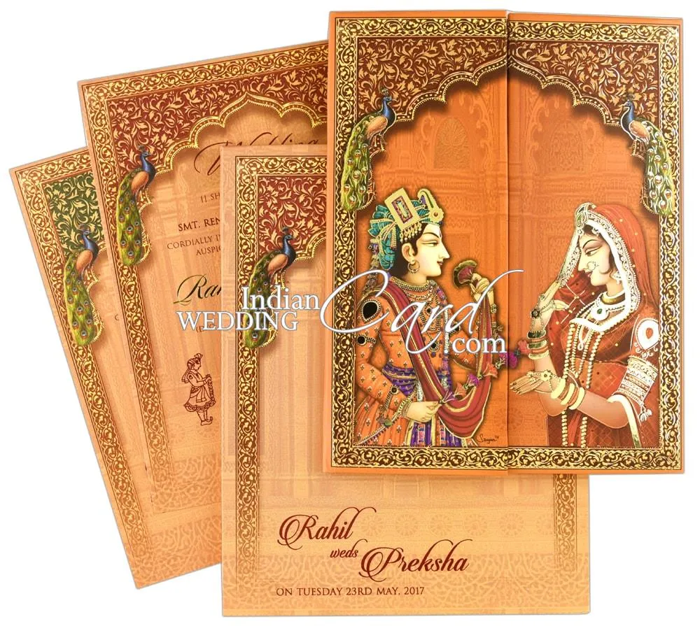Luxury Hindu Wedding Cards That Reflect Grand Celebrations